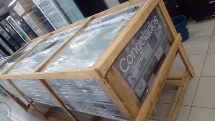 ILHA DE CONGELADOS DE 3 METROS, DE 1163 LITROS, DUPLA ACAO, COM LED, NOVA, PROMOÇÃO!!!!