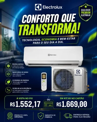 Ar condicionado electrolux