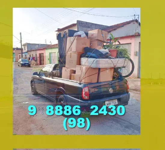 Frete em São Luís! Transporte em Cohab, Jardim Renascença e Renascença!