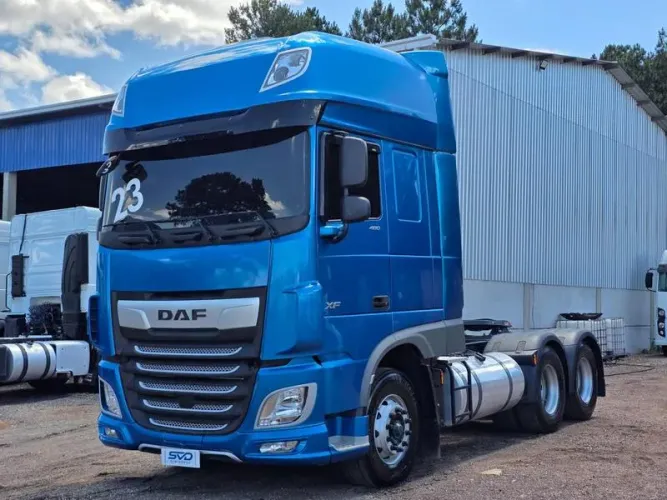 DAF XF 480 6X2 ANO 2023 EURO 6 TETO ALTO COM 238 MIL KM - UNICO DONO - FROTA SVD
