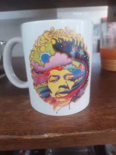CANECA JIMI HENDRYX _ARTE PSICODÉLICA