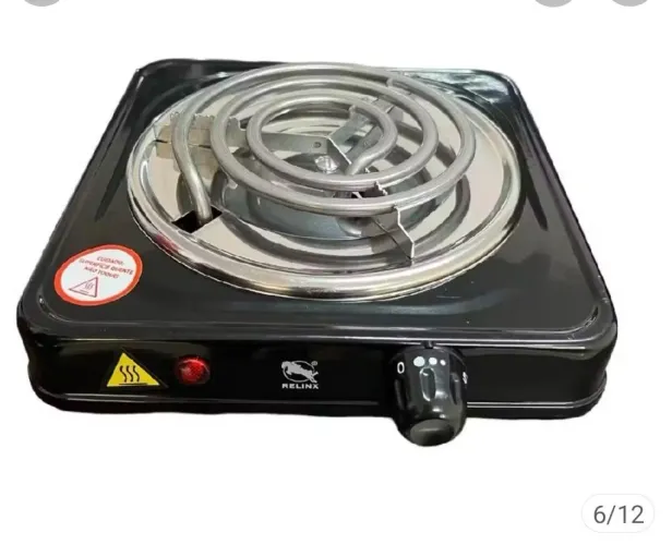 Fogareiro elétrico 1 boca 110v 1000 watts
