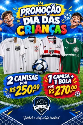 Promoção dos Produtos Dia das Crianças até dia 11/10