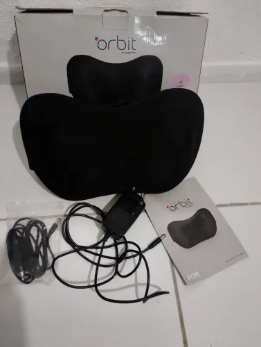 Massageador Orbit para uso em casa e no carro