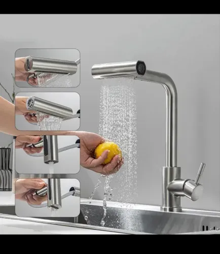 Torneira moderna com fino acabamento e design digno de realeza