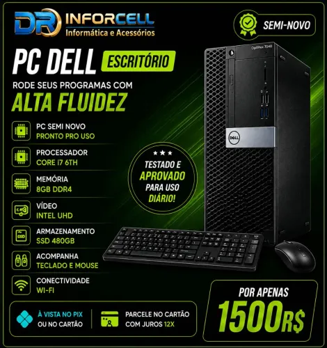 PC DELL ESCRITÓRIO
