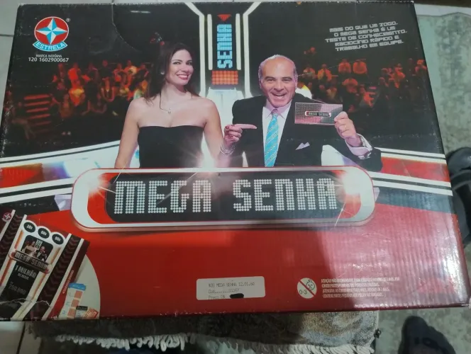 Jogo tabuleiro Mega Senha