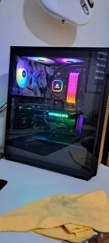 Pc Gamer Ryzen 5 5600x TUF GAMING X570-PLUS Ssd 1tb 32gb Ddr4 650w GALAXRTX? 4060 Ti EX