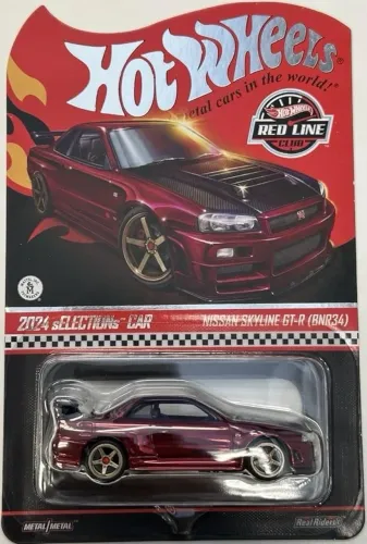 Rlc Skyline R34 Hot wheels 