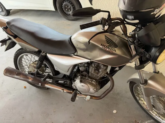 Honda CG 150 Titan ES 2008 - Único Dono, Conservada e Sem IPVA
