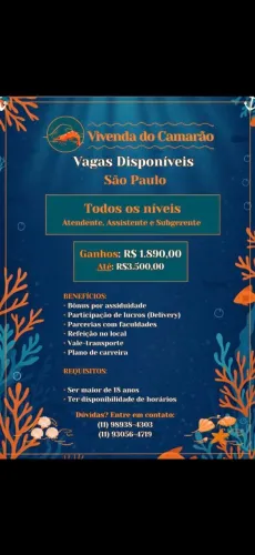 Contratação Imediata 