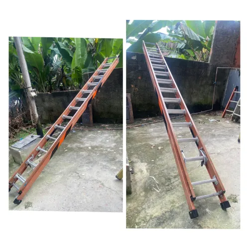 Escada de fibra 7.20mt ideal para poste 
