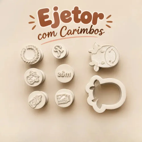 Ejetor e carimbos