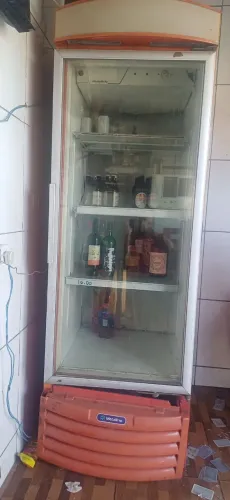 Freezer, geladeira exposta