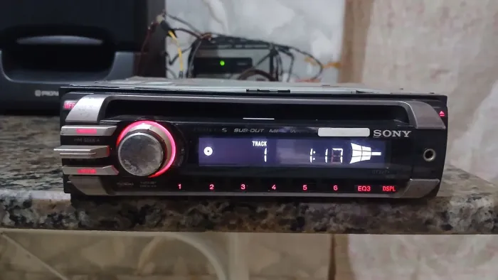 Radio cd Sony cdx-GT 380 100% funcionando 