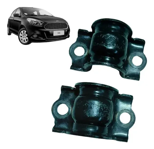 Par Braçadeira Barra Estabilizadora Ford Ka Se 2016 Uzad0
