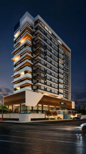 Apartamento 4 Suítes de 150 e 165 m² na Jatiúca, Maceió Edifício Sky Garden