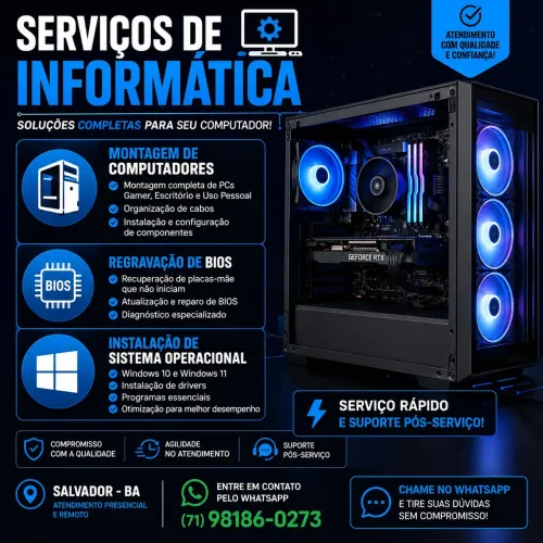 ? ESPECIALISTA EM COMPUTADORES E BIOS