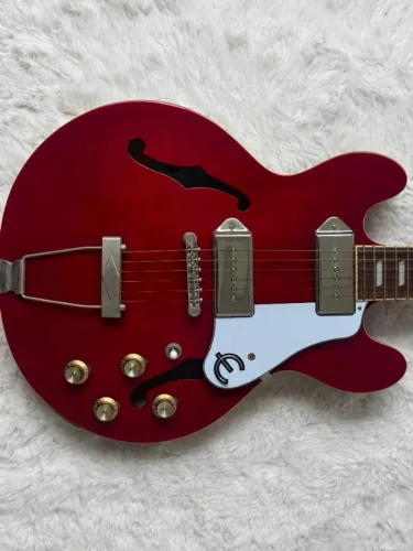 Guitarra Epiphone Casino Semiacústica Coupe Cherry