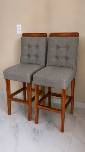 Banqueta estofada