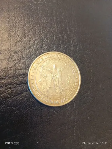 Medalha Francesa Lá Grande Mosaique