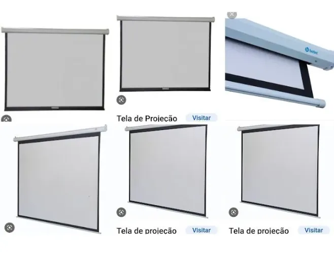 tela de projeção