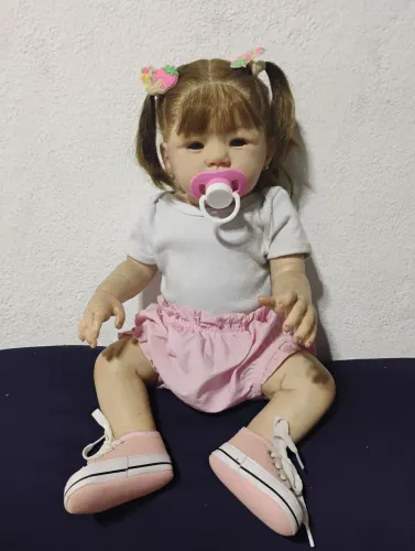 Bebê Reborn Realista Menina