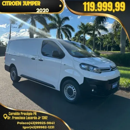 Citroen Jumpy Furgão Pack 1.6 Turbo Diesel 2020