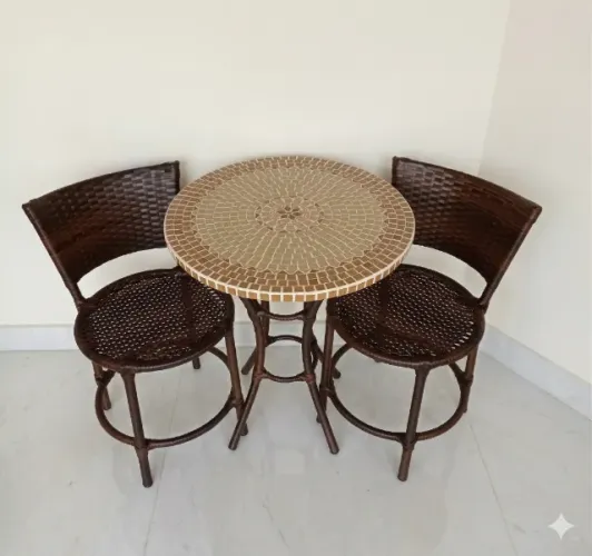 Mesa em mosaico