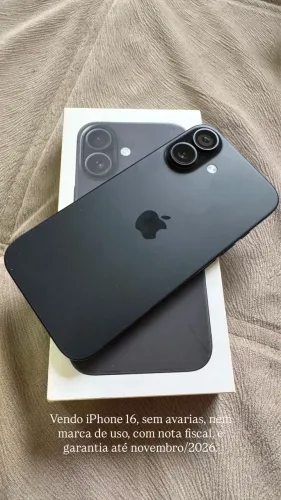 iPhone 16 128gb MUITO NOVO SEM MARCAS DE USO