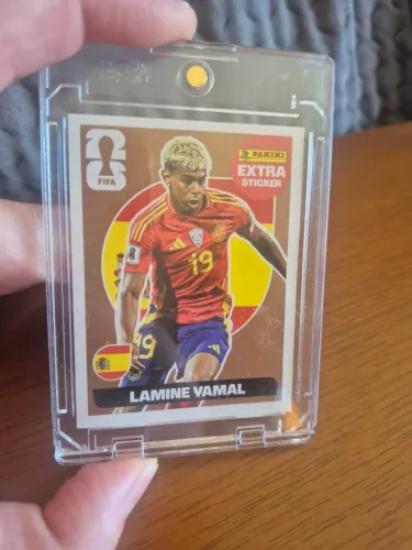 Figurinha Extra Sticker Legend Lamine Yamal Bronze 2026