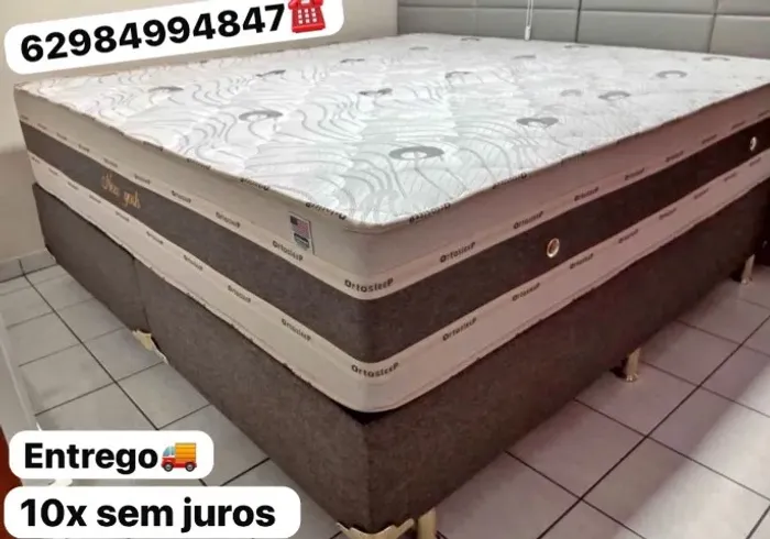 Cama casal nova 