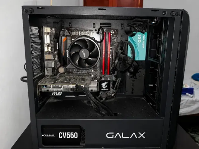 Computador Gamer | Ryzen 5 5500, GTX 1650, 16GB | Roda tudo no máximo