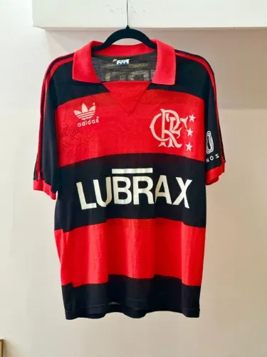 Camisa do Flamengo Adidas 1986 90 anos