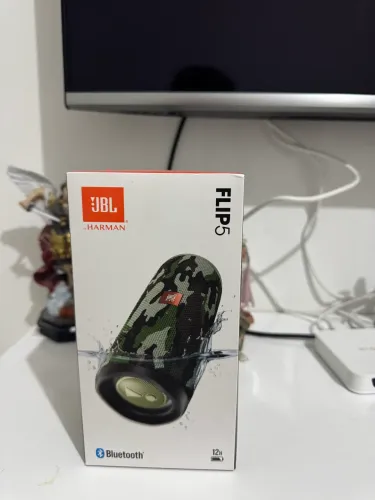 BL FLIP 5, alto-falante Bluetooth portátil à prova d'água, Squad camuflada