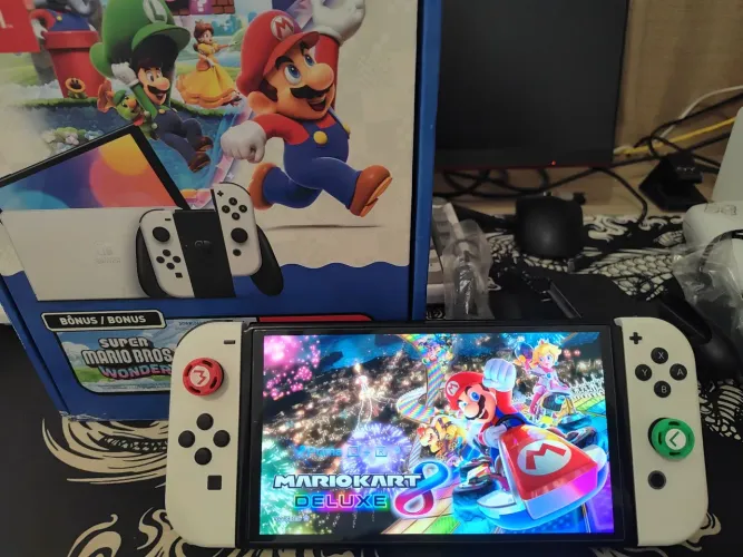 Nintendo Switch OLED Desbloqueado não envio