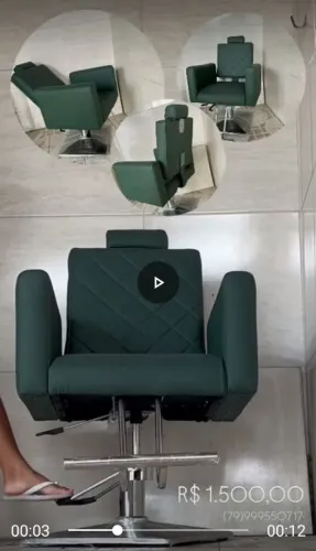 Vendo cadeira para salão de beleza novinha