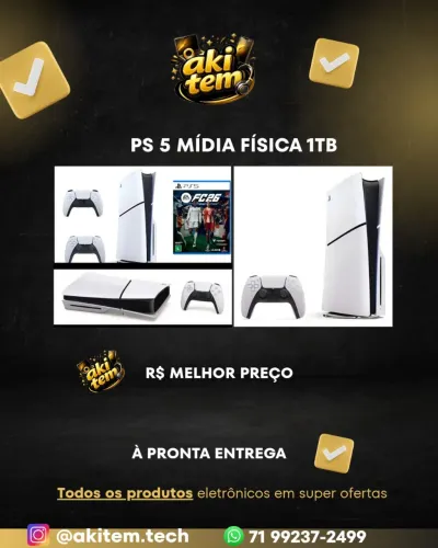 PS 5 MÍDIA FÍSICA