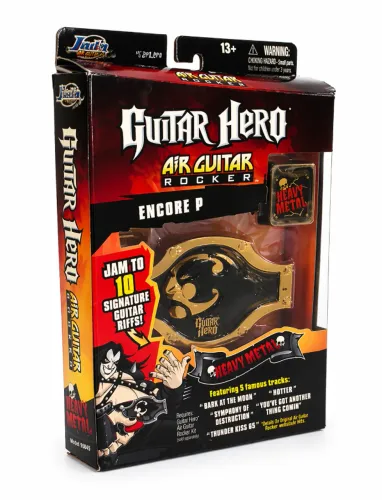 Guitar Hero Air Guitar Encore Pack HEAVY METAL na Caixa Raríssimo!