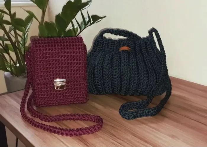 Bolsa de crochê 