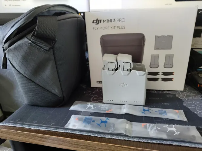 Kit fly more plus Mini 3 pro, Mini 4 pro sem ativação