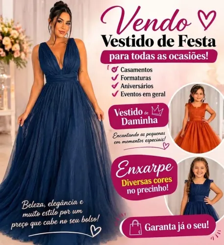Vestido para festa
