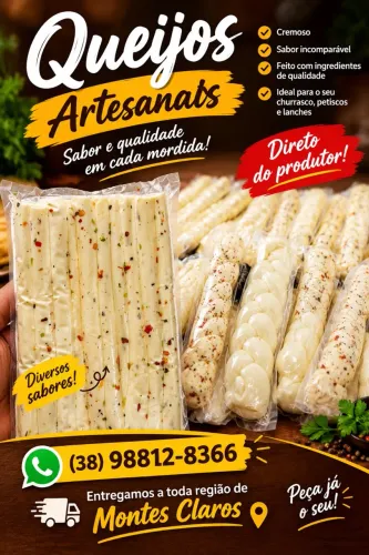 Queijos artesanais