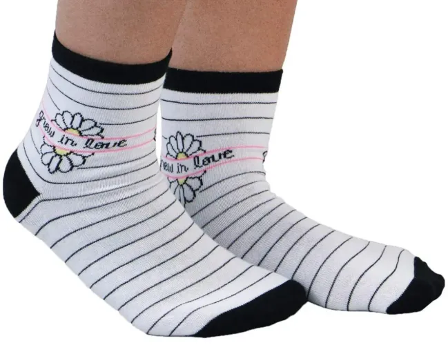 2 pares de meias Demillus estampados