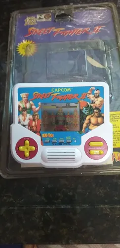 Mini game street fighter 2 tec toy antigo 
