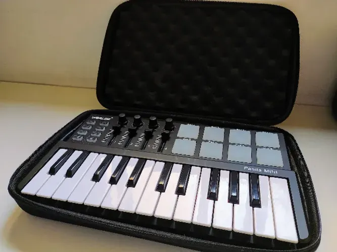 Teclado Worlde Panda Mini 25 Ultra Key Usb com Case
