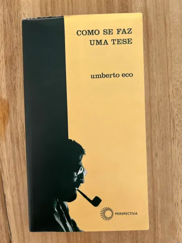 Livro Como Se Faz Uma Tese - Umberto Eco | Bom Estado