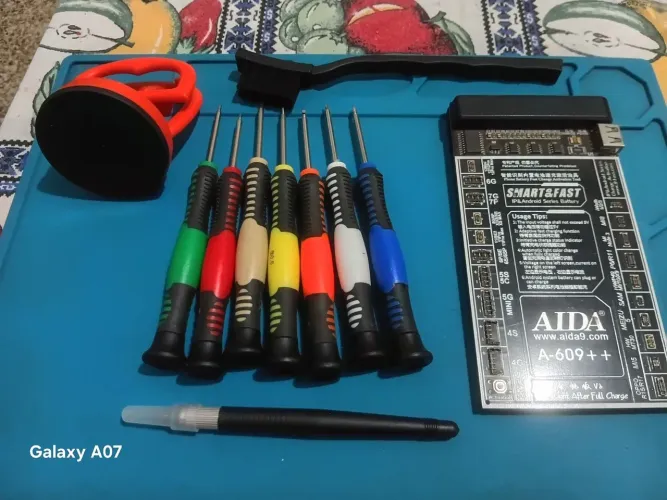 Kit Completo para Manutenção de Celulares | AIDA + Ferramentas