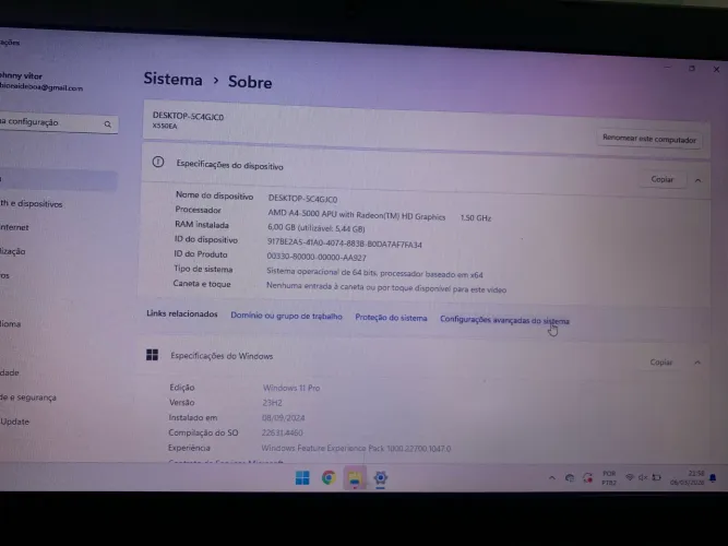 Notebook ASUS X551 