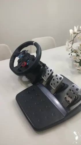 Logitech G29 + Pedais Completo - Original | PC, PS4 e PS5